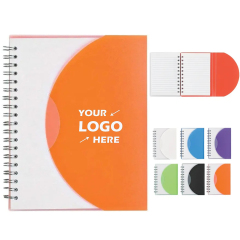 Spiral Curve Ruled Notebook