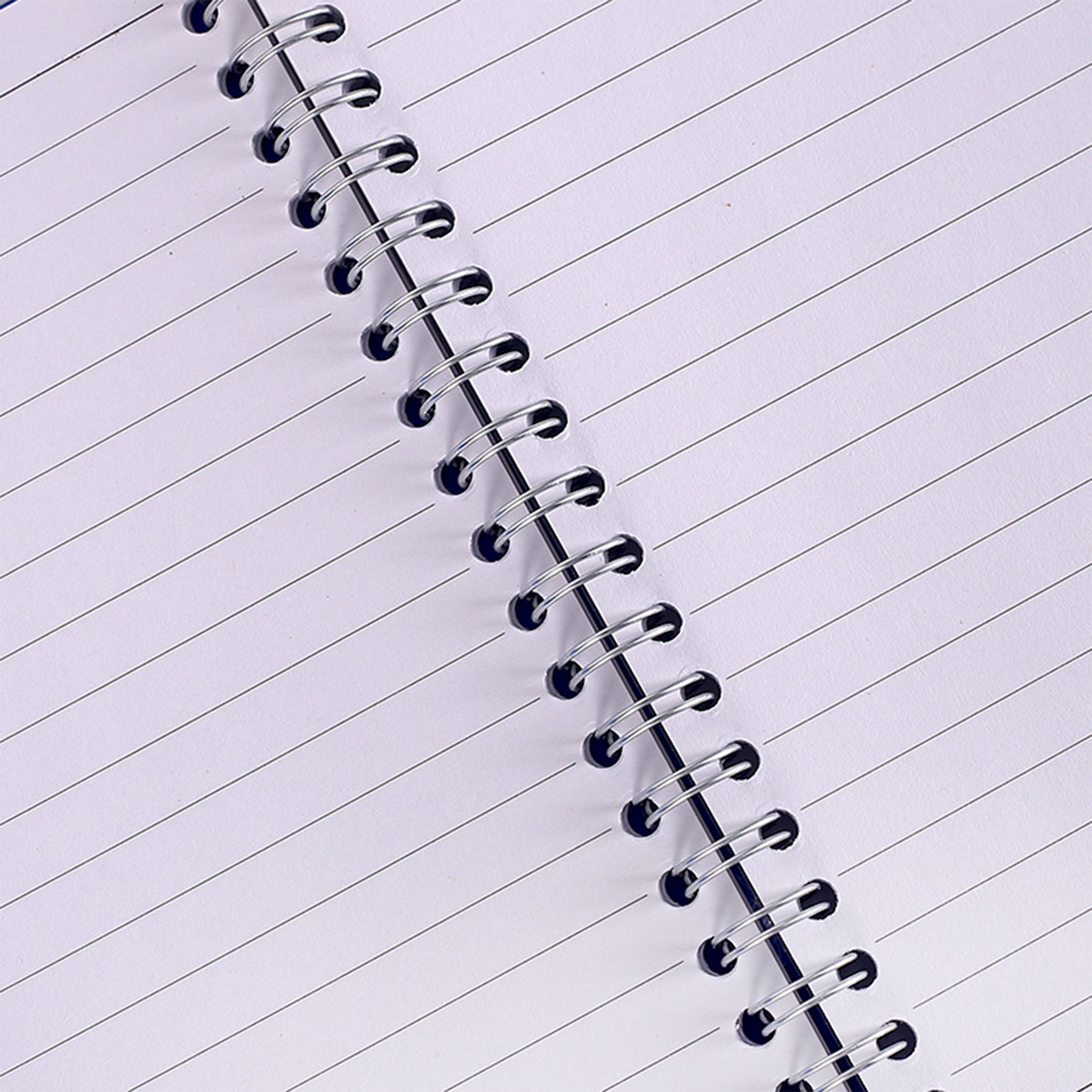Spiral Curve Ruled Notebook