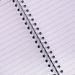 Spiral Curve Ruled Notebook