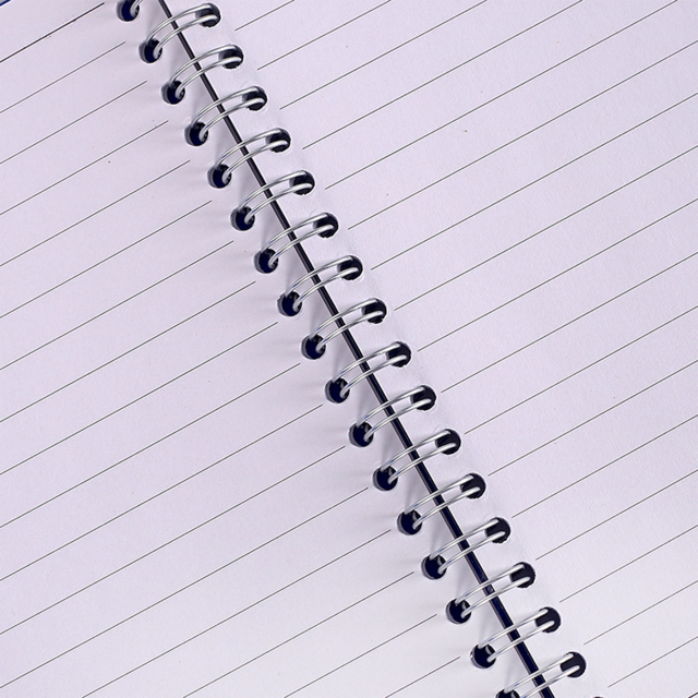 Spiral Curve Ruled Notebook