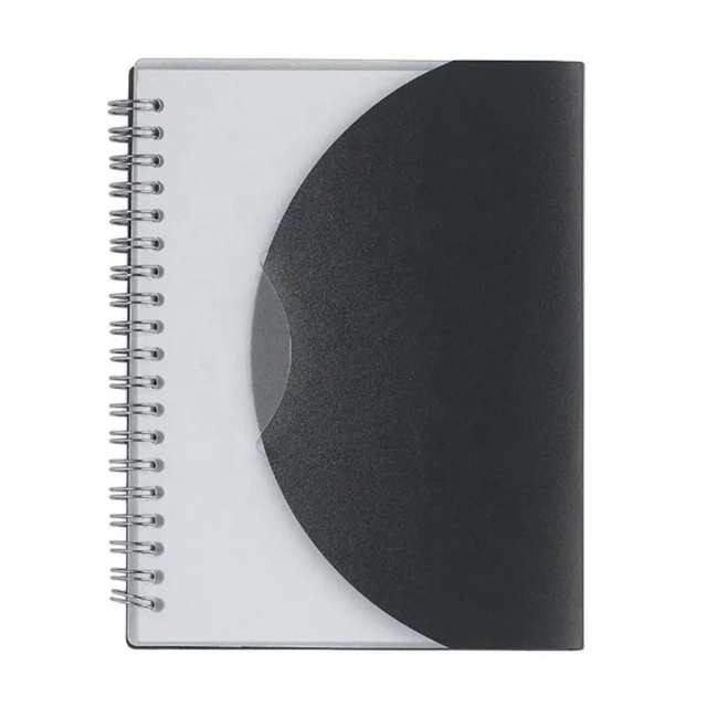 Spiral Curve Ruled Notebook