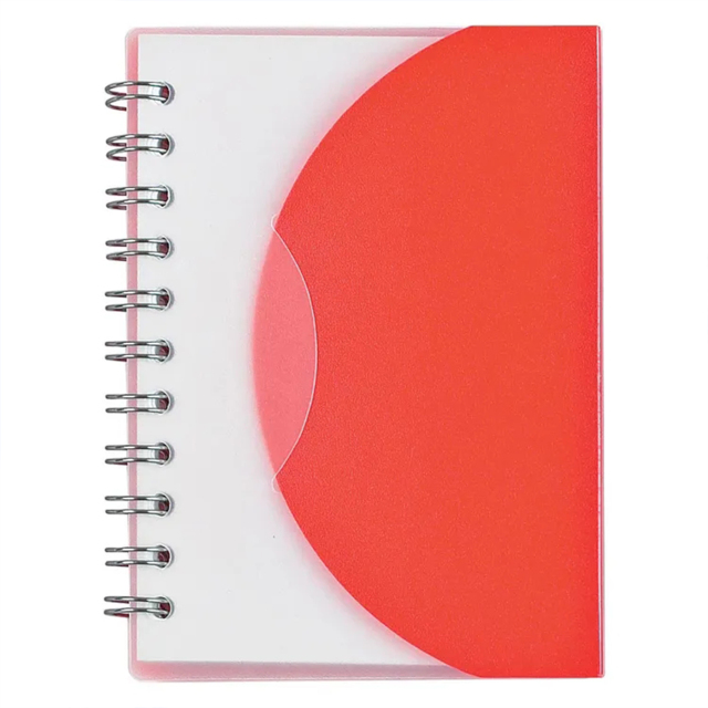 Spiral Curve Ruled Notebook