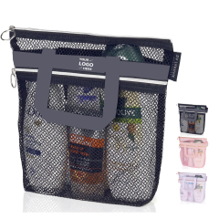 Shower Bag Tote Mesh Caddy Toiletry Organizer
