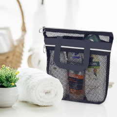Shower Bag Tote Mesh Caddy Toiletry Organizer