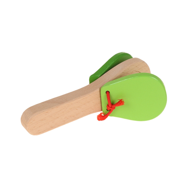 Cowbell Wooden Castanet Clapper