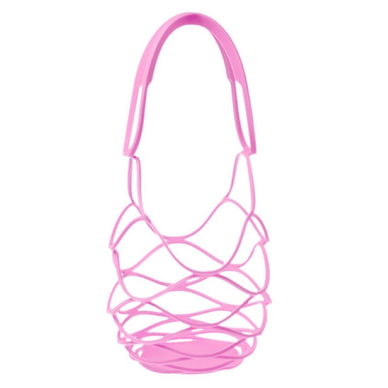 Folding Silicone Wine Bottle Carrier