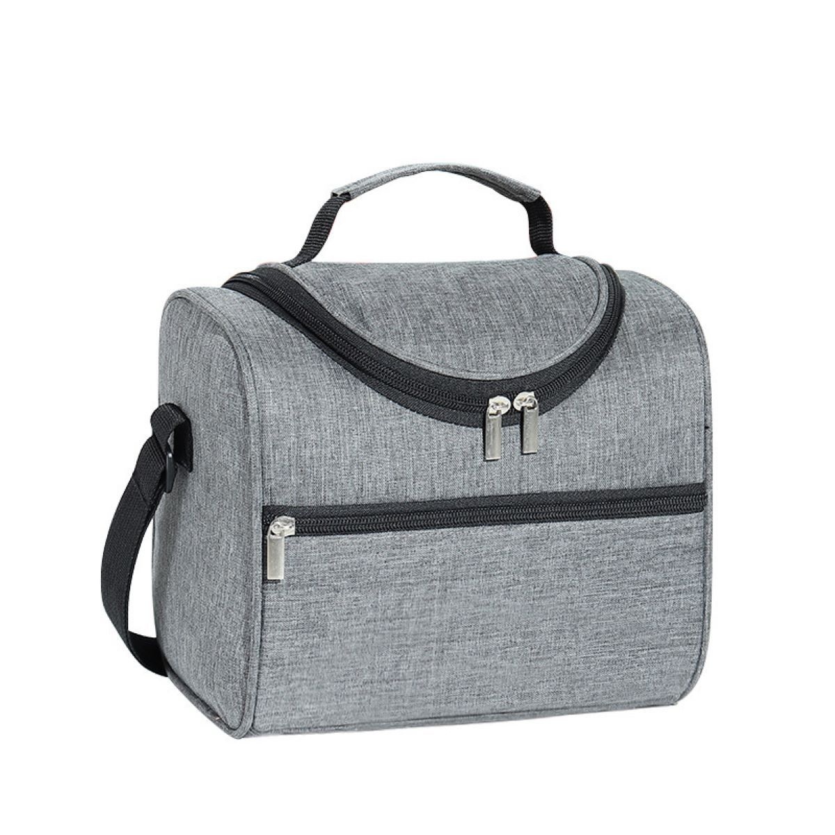 Insulated Lunch Tote Bag With Adjustable Shoulder Strap