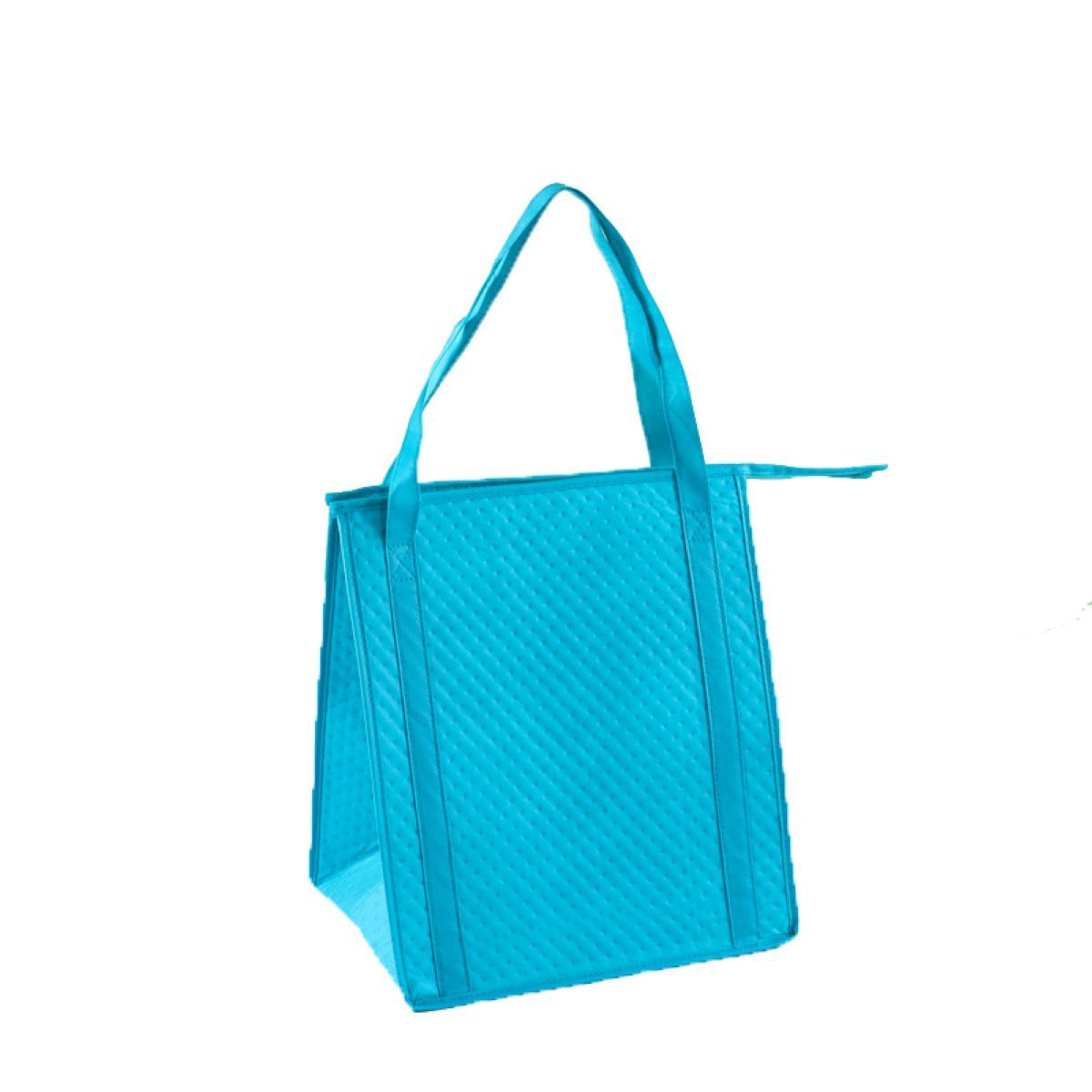 Beach Tote Bag with Insulated Can Cooler