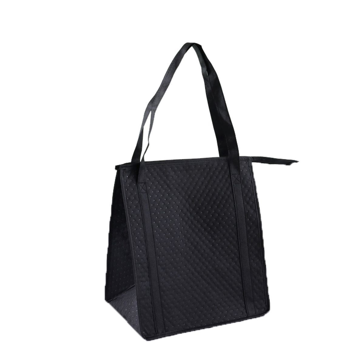 Beach Tote Bag with Insulated Can Cooler