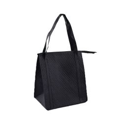 Beach Tote Bag with Insulated Can Cooler