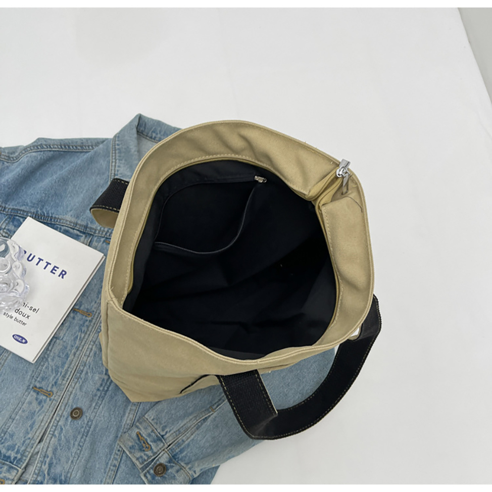 Medium Cotton Canvas Tote Bag