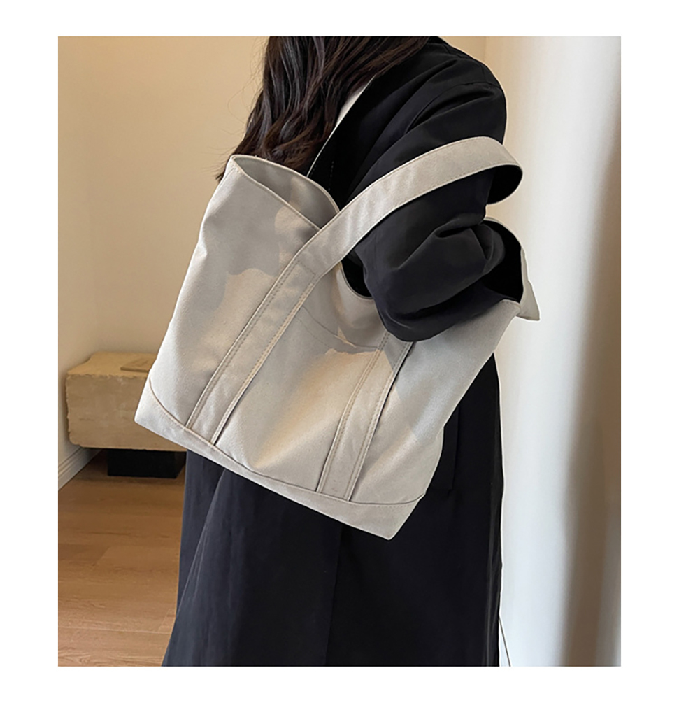 Medium Cotton Canvas Tote Bag
