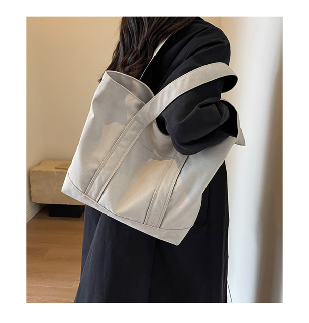 Medium Cotton Canvas Tote Bag