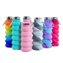 Portable Silicone Water Bottle