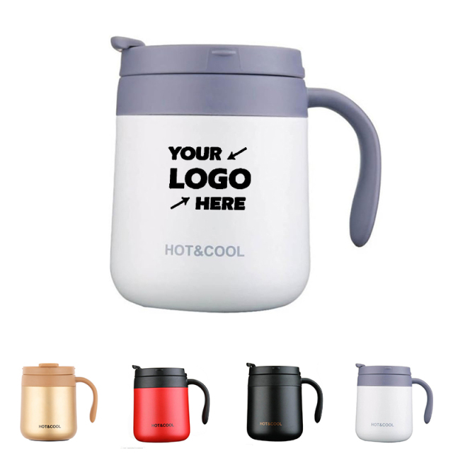 12 Oz Stainless Steel Coffee Mug