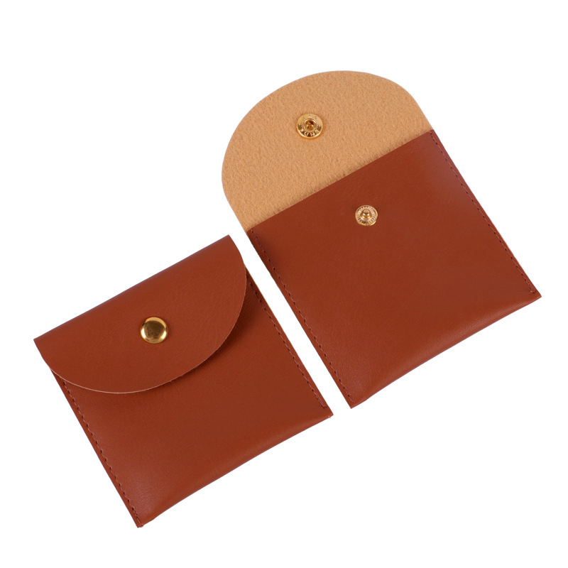 PU Leather Jewelry Pouch