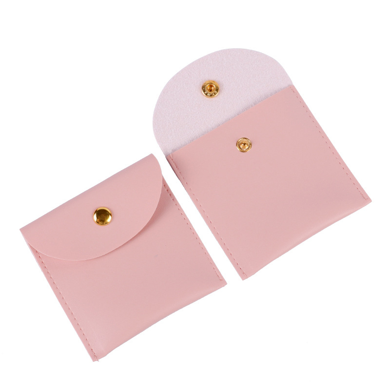 PU Leather Jewelry Pouch