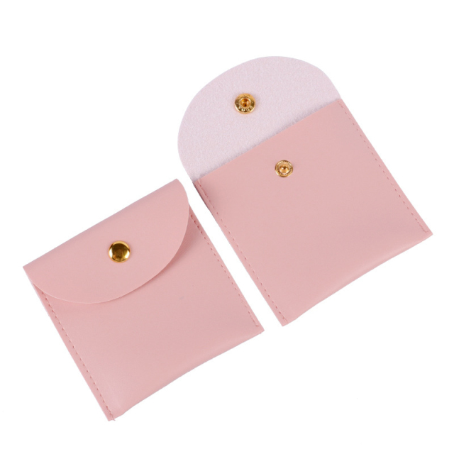 PU Leather Jewelry Pouch