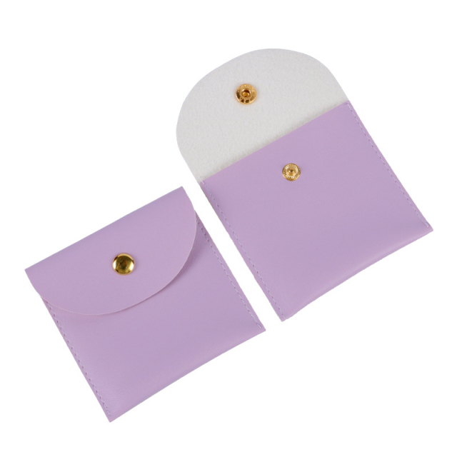 PU Leather Jewelry Pouch