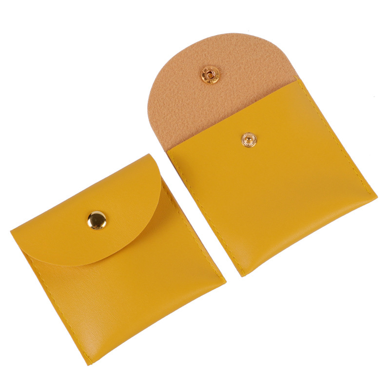 PU Leather Jewelry Pouch