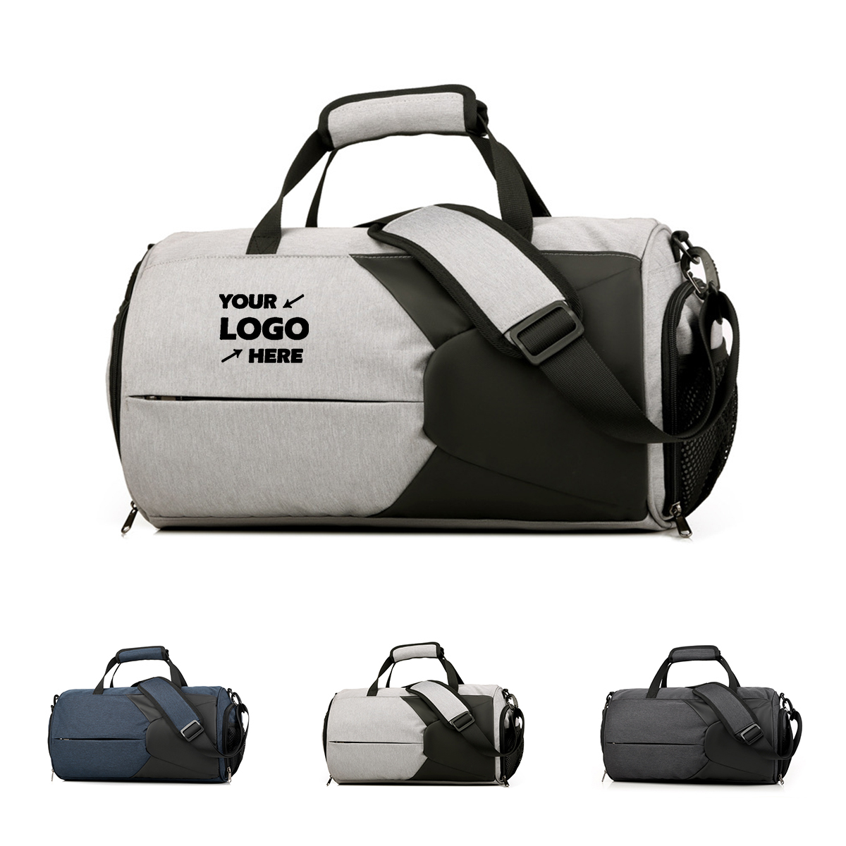 Travel Duffel Bag with Shoes Compartment