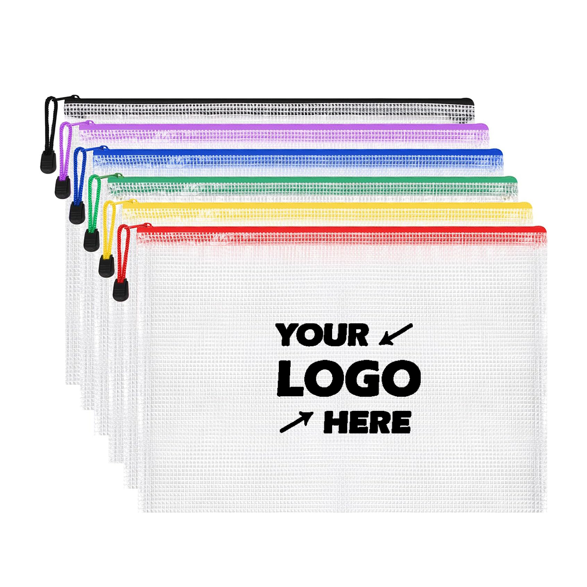 Clear Pencil Pouch With Zipper