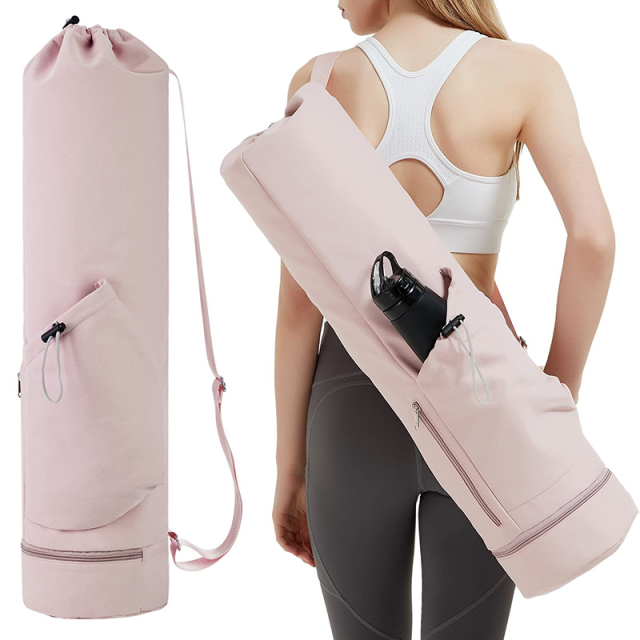 Yoga Mat Bag With Bottom Wet Pocket