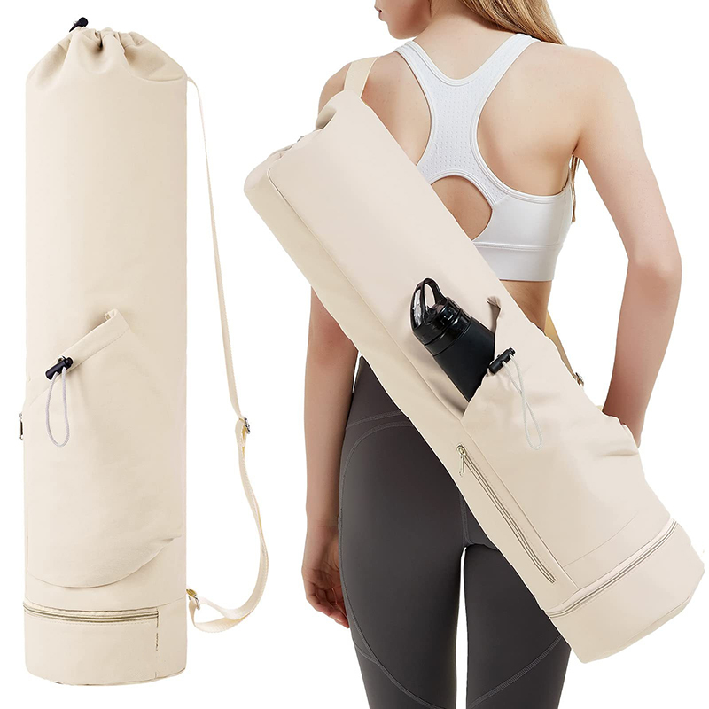 Yoga Mat Bag With Bottom Wet Pocket