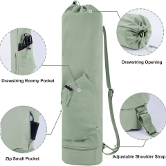 Yoga Mat Bag With Bottom Wet Pocket