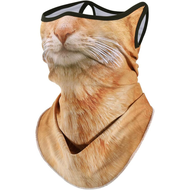 3D Animal Face Mask with Ear-Hanging
