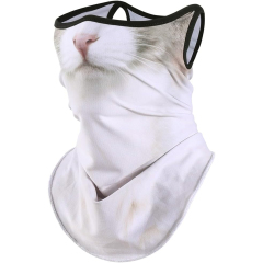 3D Animal Face Mask with Ear-Hanging