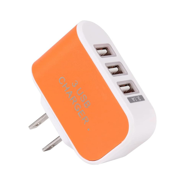 3 Port USB Universal Charging Block