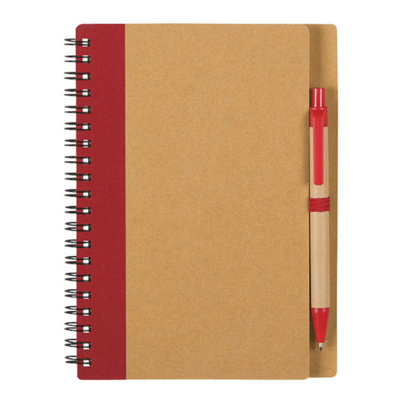 Eco Spiral Notebook with Pen
