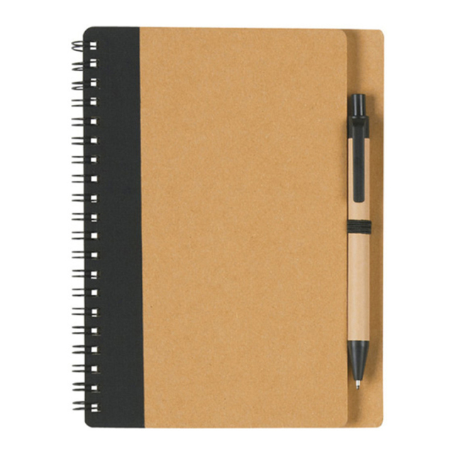 Eco Spiral Notebook with Pen