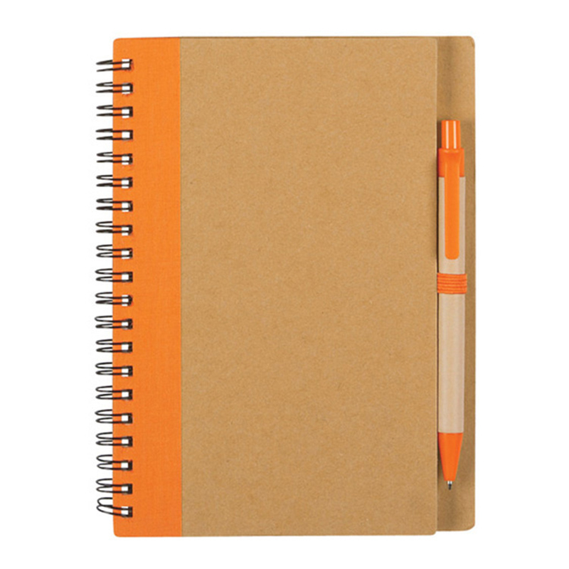 Eco Spiral Notebook with Pen