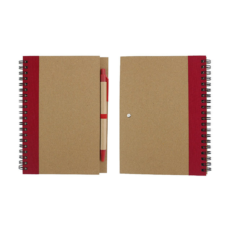 Eco Spiral Notebook with Pen