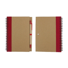 Eco Spiral Notebook with Pen