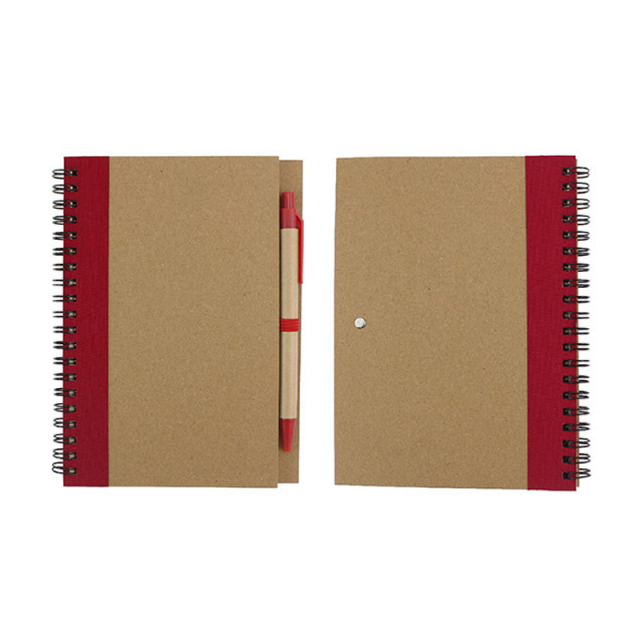 Eco Spiral Notebook with Pen