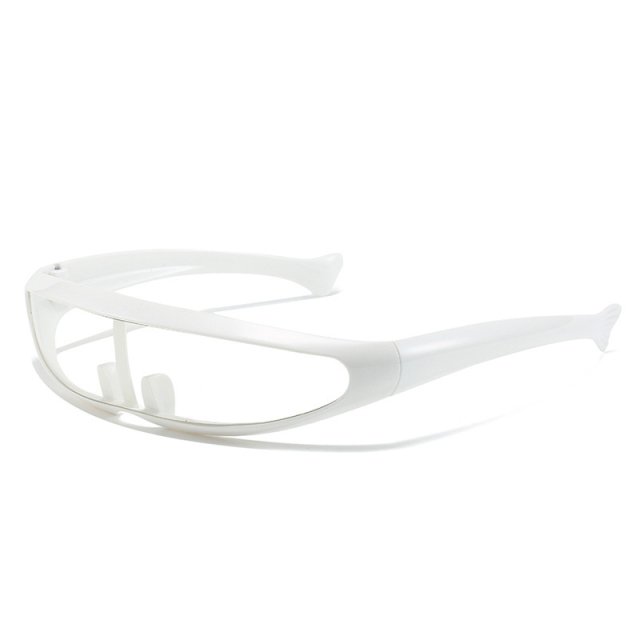 Futuristic Narrow Cyclops Sunglasses