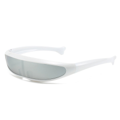 Futuristic Narrow Cyclops Sunglasses