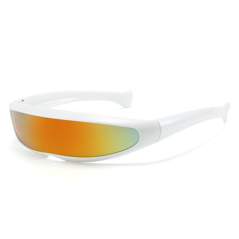 Futuristic Narrow Cyclops Sunglasses