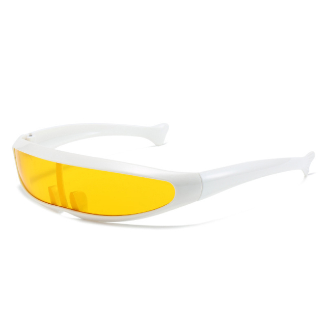 Futuristic Narrow Cyclops Sunglasses