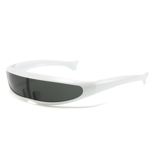 Futuristic Narrow Cyclops Sunglasses