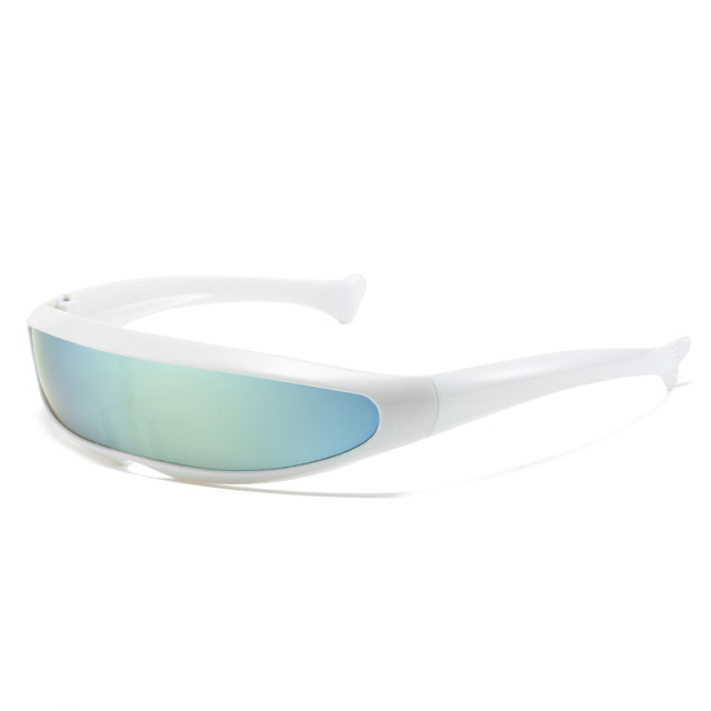 Futuristic Narrow Cyclops Sunglasses