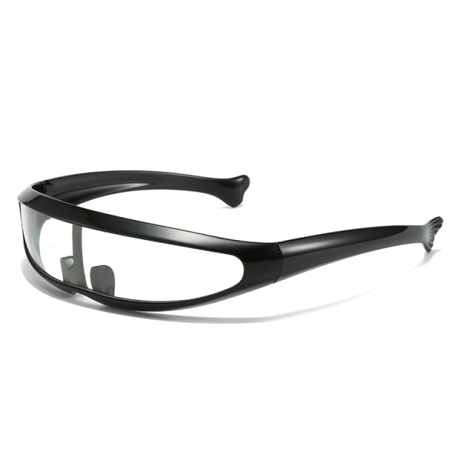 Futuristic Narrow Cyclops Sunglasses
