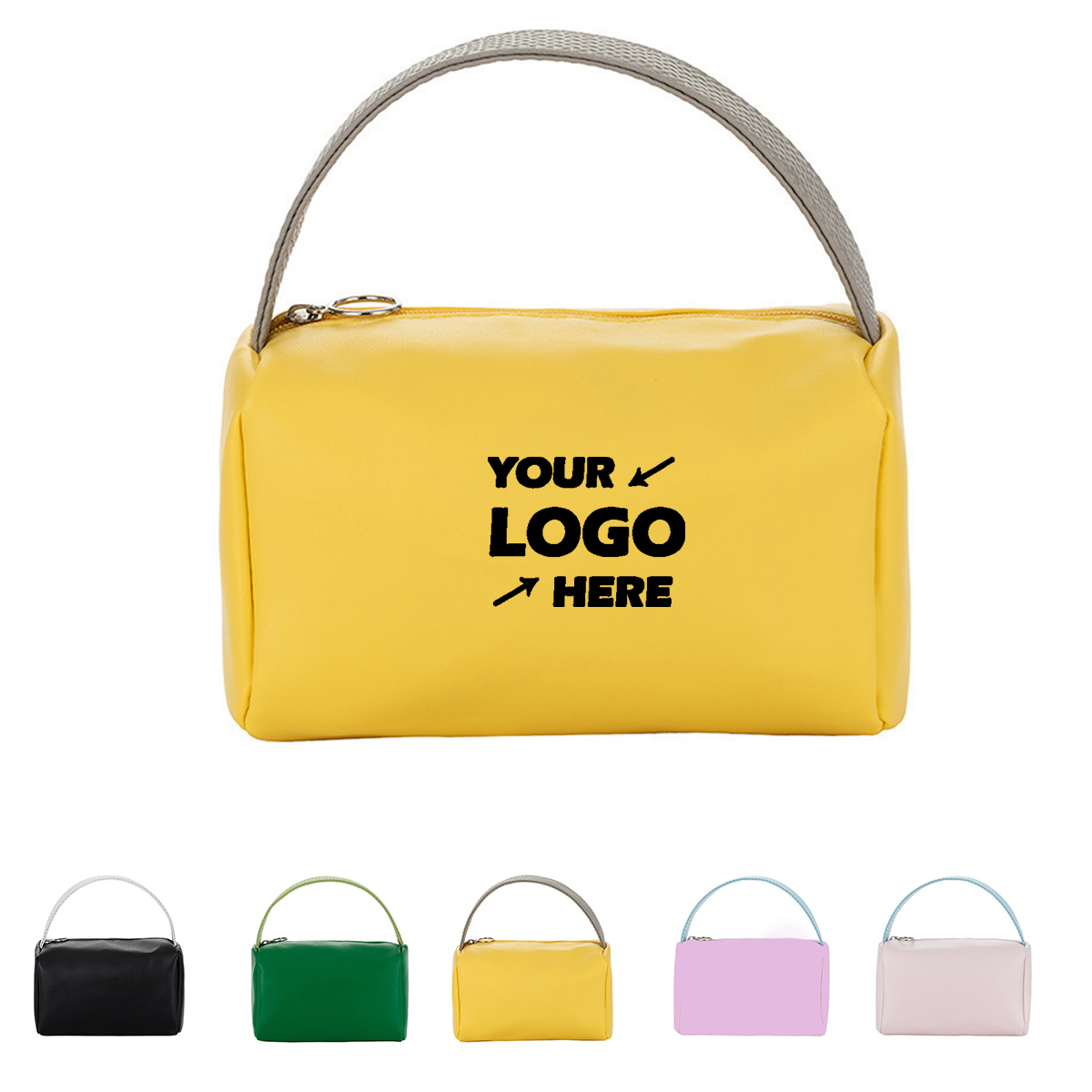 Large Capacity Cosmetic Bag with Handles