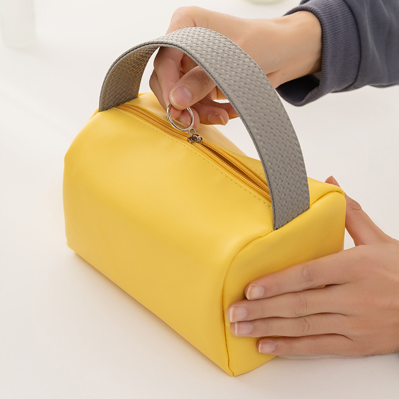 Large Capacity Cosmetic Bag with Handles