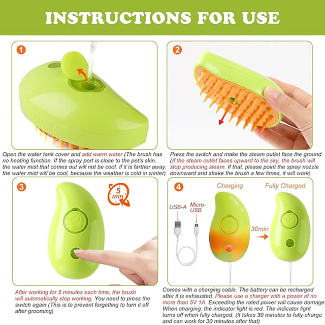 Mango Pet Comb