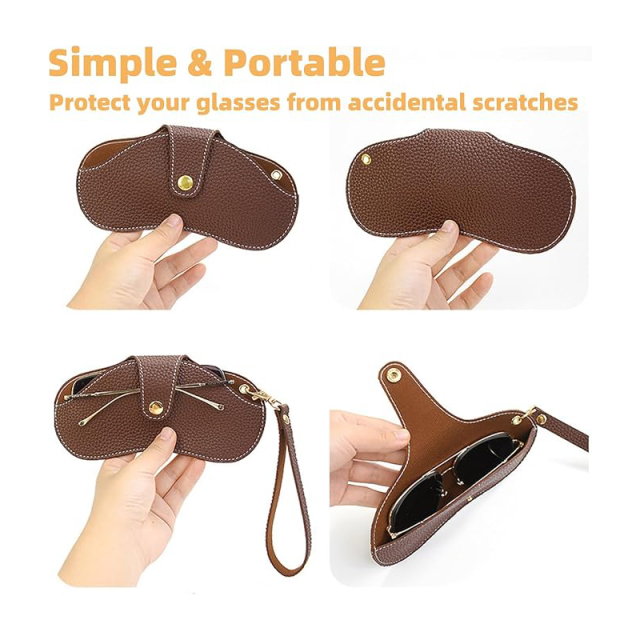 Outdoor Soft Glasses Bags With Strap