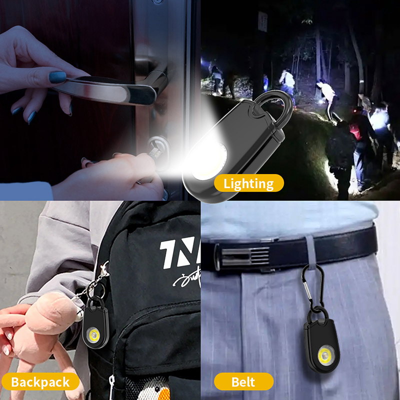 Personal Safety Alarm With LED Lights